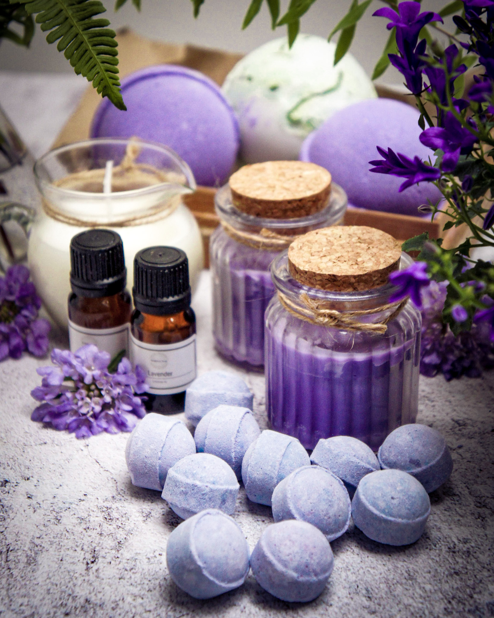 The Purple Brighton Soap Bath Bomb Gift Set - Brighton Soap